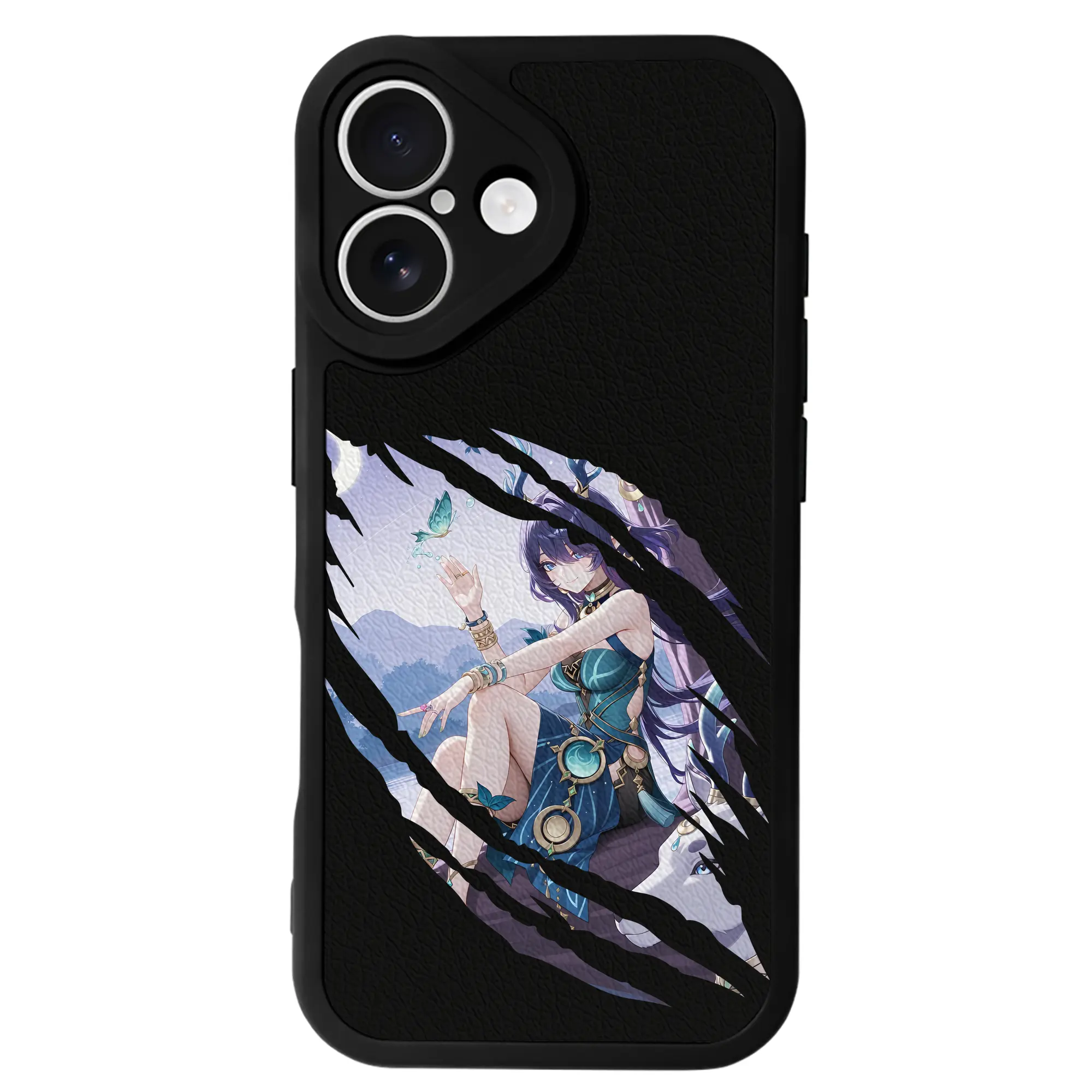 原 神 グッズ ラウマ - IPhone 16シリーズ対応 ・ シリコンスマホケース ・ レザー調 ・ 高精度フィット ・ 耐衝撃 ・ ワイヤレス充電対応 ・ 精密カット